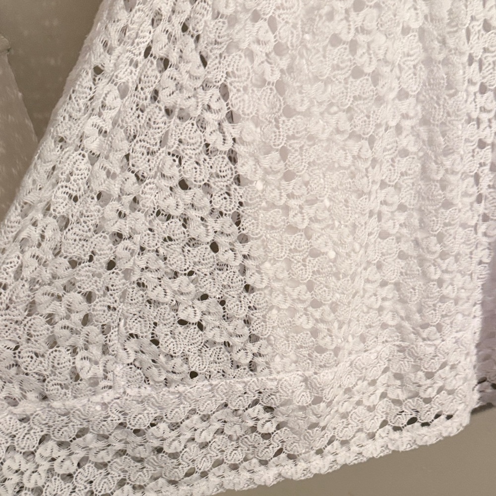 Rabbit Rabbit Rabbit Textured White Midi Dress - Picture 3 of 6